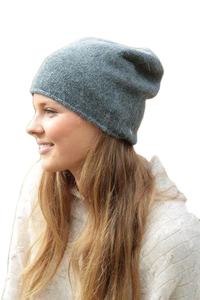 Bonnet d'hiver en cachemire pur tricoté à la main pour femme, ultra confortable, en fil doux, taille unique, personnalisable, chaud - Product Image 5