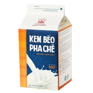 ครีมเทียมสำหรับเครื่องดื่มคุณภาพสูง ฮาลาล สำหรับบาริสต้า กาแฟ และชานม ขนาด 500 กรัม ขายส่งจำนวนมาก รับผลิตแบบ OEM/ODM - Product Image 1