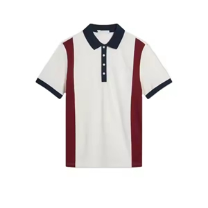 เสื้อโปโลบล็อกสีคุณภาพสูงสำหรับผู้ชาย – โลโก้สั่งทำได้ ระบายอากาศ แห้งเร็ว ผู้ผลิต/ผู้ค้าส่ง OEM - Product Image 4