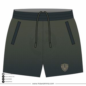 Shorts de bain pour hommes à motif à pois, séchage rapide, avec cordon de serrage, style sportif, avec poches, taille mi-haute, de haute qualité - Product Image 5