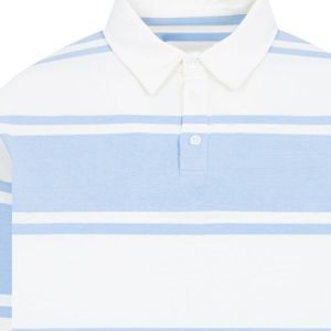 Camisa Polo a Rayas de Manga Larga para Hombre de Alta Calidad, Cómoda, Mezcla de Algodón, Estilo Casual Elegante, Uniforme de Golf, Fabricante y Proveedor - Product Image 3