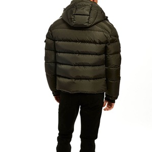 Custom Made <b>Thin</b> Waterproof and Windproof Down <b>Puffer</b> Winter Padded Bubble <b>Jacket</b> Fashion Wear on Sale with embroidery - Product Image 4