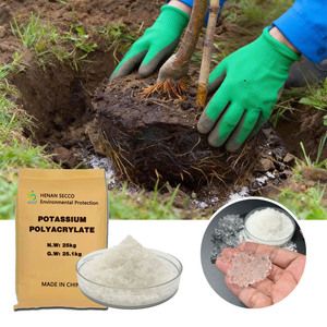Productieprijs Landbouw Superabsorberend Polymeer SAP Poeder Kalium Polyacrylaat Hydrogel voor Planten - Product Image 2