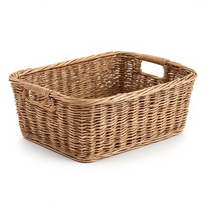 Cesta de Almacenamiento de Pasto Marino Natural Sostenible de Primera Calidad con Asas para Cocina, Baño, Almacenamiento Ecológico para el Hogar, Decoración de Interiores - Product Image 2