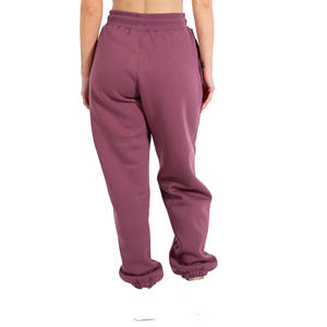 Pantalon de jogging décontracté pour femme, taille mi-haute, coupe large, en molleton 100 % coton biologique, avec poches, idéal pour l'entraînement hivernal – Vente en gros sur mesure - Product Image 2