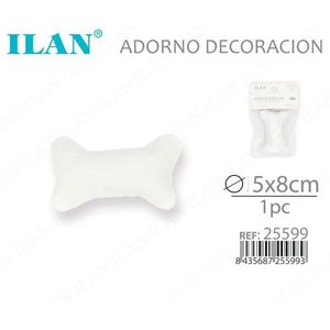 Cuscino Decorativo ILAN a Forma di Osso 5x8cm per Arredamento Casa - Product Image 3