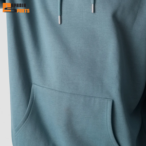 Sudadera con Capucha Casual para Hombre, Corte Regular, 100% Algodón, de Alta Calidad, Ecológica, Tejido Grueso para Invierno, Hombros Caídos - Product Image 5