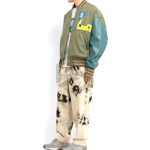 OEM Custom Logo Varsity <b>Jackets</b> High Quality Thick Canvas <b>Waterproof</b> Breathable Windproof Eco-Friendly <b>Winter</b> - Product Image 3