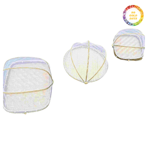 Traditional Style Bamboo Food Cover <b>Basket</b> for Home and Restaurant Use - Product Image 2