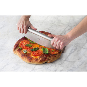 Tagliapizza Professionale in Acciaio Inox con Lama Rotante e Manico Nero per Tagliare la Pizza Facilmente - Product Image 2