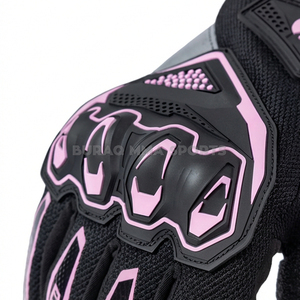 Gants de moto en cuir personnalisés avec fibre de carbone, imperméables pour l'hiver, unisexes - Product Image 4