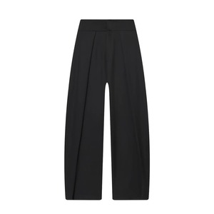 Pantalones Bombachos Plisados de Cintura Alta para Mujer, Moda Nueva, Fibra de Poliéster, Pantalones Largos Cómodos de Estilo Casual - Product Image 2