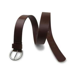 Ceinture de luxe en cuir de vachette et acier, 100 % originale, personnalisée, pour homme, tendance, écologique, imperméable, style européen formel - Product Image 4