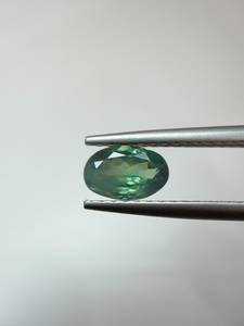 Pierre précieuse naturelle Shamim Gems Alexandrite, taille ovale, vert turquoise profond, à facettes, à changement de couleur, pour collectionneur de bijoux, 7.20x4.60mm - Product Image 3