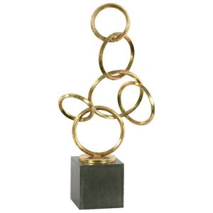 Sculpture en métal design, œuvre d'art décorative pour la décoration moderne de la maison et l'aménagement intérieur commercial - Product Image 2