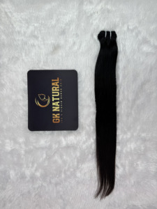 GK Natural Good Factory Cheveux Indiens Remy Lisses Extensions de Cheveux Humains Tissage Prix de Gros Lot - Product Image 3