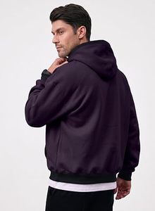 Sudadera con Capucha para Hombre, Invierno, 100% Algodón, Felpa, Gruesa, Ecológica, Secado Rápido, Calidad de Lujo, Corte Regular, Estilo Urbano - Product Image 3