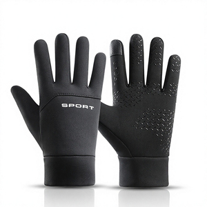 Guantes de Motocross Térmicos de Invierno con Logotipo Personalizado, Impermeables, Antideslizantes, con Pantalla Táctil, Cálidos, para Motociclismo, Ciclismo, Actividades al Aire Libre, con Gancho para Dedos Completos - Product Image 3