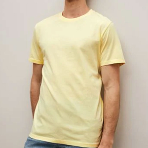 เสื้อเจอร์ซีย์เข้ารูปผ้าฝ้าย100% ระบายอากาศลายพื้นดีไซน์แบบลำลอง - Product Image 5