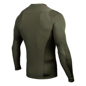 Camiseta de Compresión Transpirable Hecha a Medida para Gimnasio, para Hombre, Ajustada, de Secado Rápido, de Poliéster Sublimado - Product Image 3