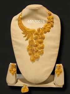 AWAIS HOUSE Nouvelle Collection Style Hip Hop Plaqué Or Laiton Ensemble Collier Bracelet Femme Fête Mariage Diamant Massif Infini - Product Image 3