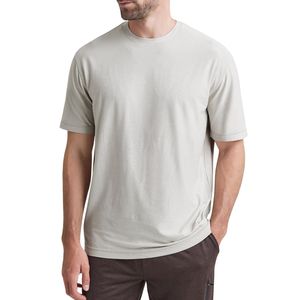 Camiseta de Hombre Personalizada al por Mayor, Cuello Redondo, Manga Corta, Algodón Gris, Informal, Suave, Transpirable, Ligera, Verano, Moda - Product Image 6