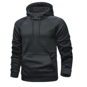 Custom Men's Plain Hoodie Unisex Thick Cotton French Terry American Size Pullover Loose Boxy Oversize Hoodies <b>Sweatshirts</b> - Product Image 4