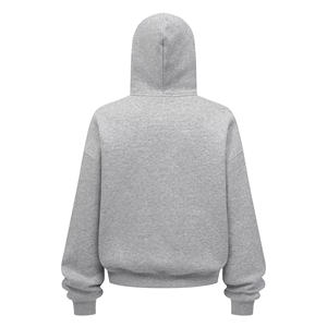 เสื้อฮู้ดซิปผ้าฟลีซคอตตอนหนา 360gsm พิมพ์โลโก้ได้ตามสั่ง ทรงโอเวอร์ไซส์ สตรีทแวร์ ยูนิเซ็กส์ ผู้ผลิตเสื้อฮู้ด - Product Image 6