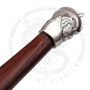 Hacha Leviatán de God of War, la más vendida, hecha a mano, con varilla grabada, de acero inoxidable, con diseño de hacha barbuda - Product Image 4