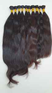 Paquetes a granel de cabello humano indio WeftRaw de máquina recién llegada con embalaje de tamaño personalizado a la venta por exportadores indios - Product Image 6