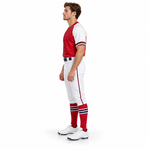 Uniforme de Béisbol Moderno con Colores, Nombres y Números Personalizados para Clubes, Escuelas, Academias y Equipos Deportivos - Product Image 4