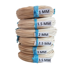 แกนหวายฟอกขาวธรรมชาติสำหรับเฟอร์นิเจอร์หวายสีขาวสไตล์โมเดิร์น ของตกแต่งบ้านสไตล์มินิมอล พร้อมผิวสัมผัสเรียบเนียน - Product Image 2