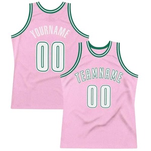 Uniforme de Baloncesto al por Mayor Unisex, Tela de Malla, Logotipo Personalizado, Nombre del Equipo, Secado Rápido, Transpirable, 100% Poliéster - Product Image 1
