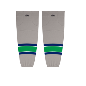 Wholesale High Quality Knit Ice Hockey Sock Heavyweight Ribbed Cotton Acrylic Athletic Team Hockey Socks Custom Color Socks - Product Image 3
