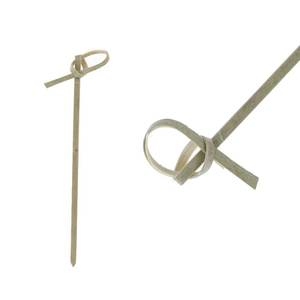 Palillos de Bambú al por Mayor, 100/500 Unidades, Palillos para Cócteles, Aperitivos, Frutas y Decoración de Alimentos - Product Image 1
