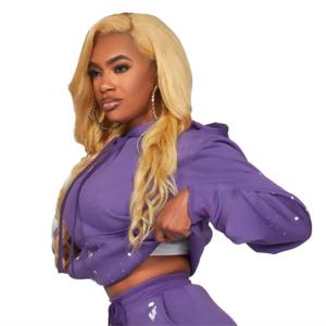 Conjunto Deportivo Sin Costuras para Mujer, Top Transpirable de Manga Larga, Pantalones Cortos de Cintura Alta, Ropa de Gimnasio - Product Image 5