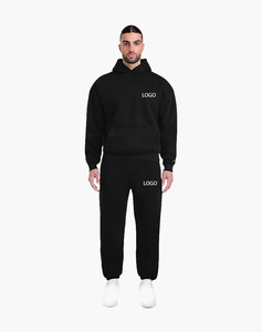Custom Oversized Heavyweight Pullover Hoodies Blank Fleece Sweatshirt Embroidered Logo Streetwear OEM ODM Manufacturer - Product Image 2