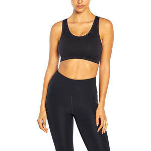 Sujetador Deportivo de Yoga Talla Grande Reversible Transpirable Impermeable Resistente al Viento con Estampado de Dibujos Animados y Logotipo Frontal de Alta Sujeción - Product Image 1