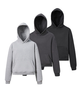 Sudadera con Capucha Personalizada para Hombre, 100% Algodón, Felpa, Tejido Grueso, Corte Regular, Ropa Urbana de Invierno - Product Image 1