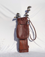 Sac de golf classique Tour Edition en cuir PU premium, personnalisable, léger, imperméable, grande capacité, plusieurs poches, antidérapant