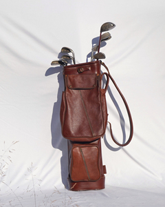Bolsa de Golf Clásica Edición Tour de Cuero PU Premium, Ligera, Impermeable, Gran Capacidad, Múltiples Bolsillos, Cierre de Cremallera Antideslizante - Product Image 4