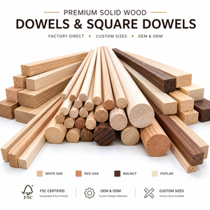 Natural Basswood Craft Sticks Rectangle Shape DIY Projects <b>Freestanding</b> Decoration Wooden Rods for Crafts Models - Product Image 2