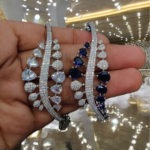 Elegante Pulsera de Piedras American Diamond (AD) para Mujer – Ideal para Fiestas - Product Image 1