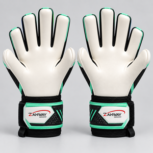 Affordable Football Goalkeeper Gloves PU Leather Non-Slip <b>Finger</b> Protection Adjustable Wrist <b>Strap</b> Unisex Sports Gloves - Product Image 3