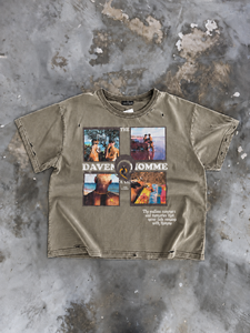 Camiseta de Algodón Lavado Estilo Vintage de Corte Regular al por Mayor, Personalizable con Diseño Frontal, Ecológica, de Secado Rápido y Transpirable, Ropa de Moda Urbana - Product Image 4