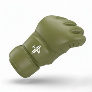 Gants de boxe pour hommes de qualité supérieure, à doigts entiers, légers, en cuir PU, fermeture à lacets, type personnalisé, poignet RIVIAN - Product Image 2