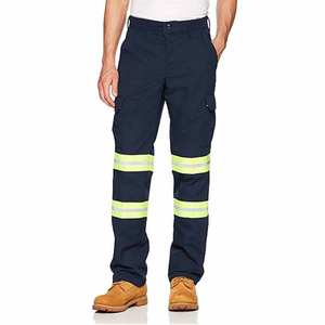 Pantalones de Seguridad de Poliéster de Corte Regular, Resistentes al Fuego, con Protección Anticorte Nivel D, de Alta Visibilidad para Hombre, Servicio OEM, Personalizables - Product Image 5