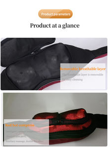 Masajeador <span class=keywords><strong>de</strong></span> cuello y hombros Shiatsu inalámbrico más vendido con cinturón <span class=keywords><strong>de</strong></span> masaje <span class=keywords><strong>de</strong></span> calefacción, masajeador <span class=keywords><strong>de</strong></span> espalda, <span class=keywords><strong>bolsa</strong></span> <span class=keywords><strong>de</strong></span> transporte - Product Image 4