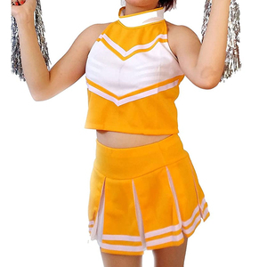 New Arrivals Printed Polyester/Cotton Cheerleading Dance <b>Dress</b> Uniform Wholesale Rate OEM Service Cheerleader Costume - Product Image 4