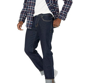 กางเกงยีนส์เดนิมแฟชั่นใหม่ขายดี ระบายอากาศได้ดี สวมใส่สบายสำหรับผู้ชาย กางเกงแทร็ค กันน้ำ เป็นมิตรกับสิ่งแวดล้อม ผลิตตามสั่ง - Product Image 4